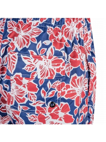 SLIM FIT PRINTED SWIM SHORT