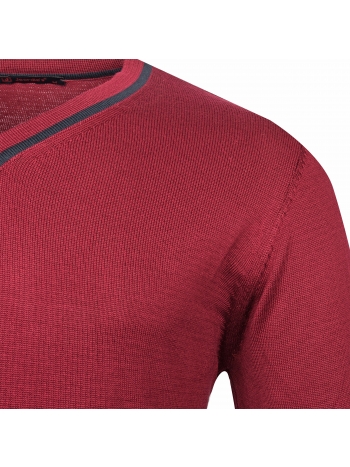 SLIM FIT PLETENA ODJEĆA NA V IZREZ