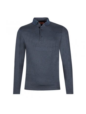 SLIM FIT MAJICA S POLO KRAGNOM