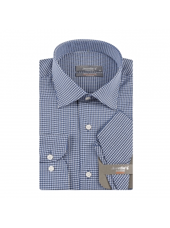 COMFORT FIT LONG SLEEVE SHIRT WITH HANDKERCHIEF