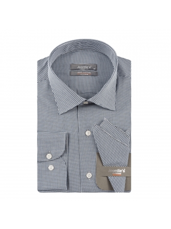 COMFORT FIT LONG SLEEVE SHIRT WITH HANDKERCHIEF