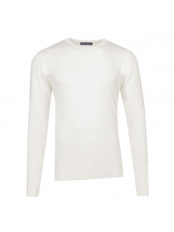 SLIM FIT PLAIN O NECK KNITWEAR