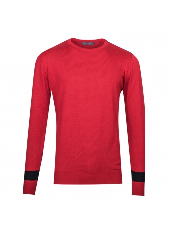 SLIM FIT O NECK KNITWEAR