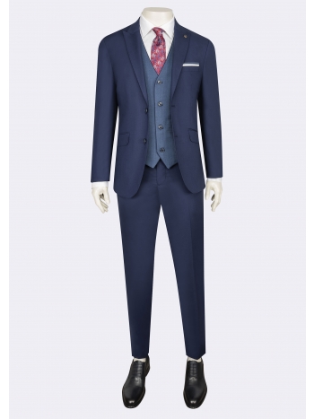 Suit with vest