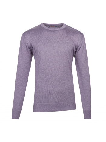 SLIM FIT PLAIN O NECK KNITWEAR