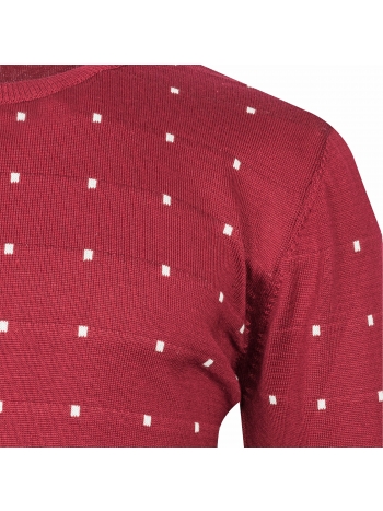 SLIM FIT PLETENA ODJEĆA NA OKRUGLI IZREZ