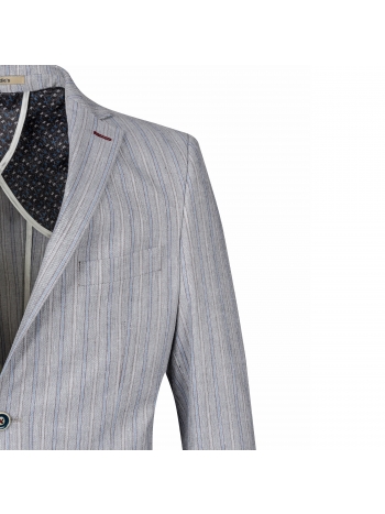 SLIM FIT JAKNA S MONO KRAGNOM 7 DROPOVA I 2 GUMBA