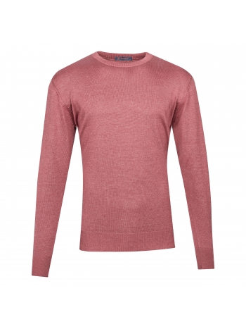 SLIM FIT PLAIN O NECK KNITWEAR