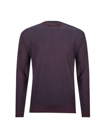 SLIM FIT PATTERNED KNITWEAR