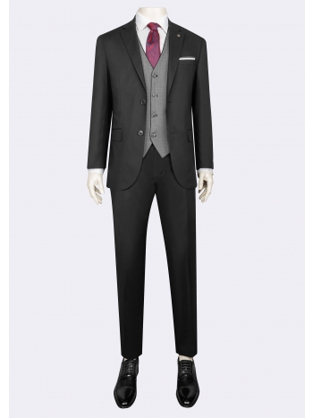 Suit with vest