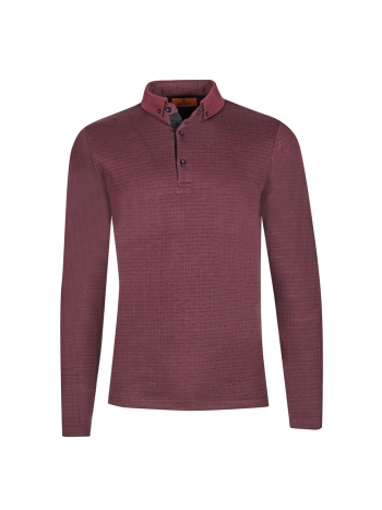 SLIM FIT MAJICA S POLO KRAGNOM