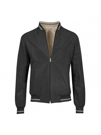 SLIM FIT PAMUČNA OBOSTRANA JAKNA