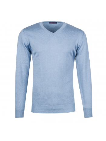 SLIM FIT V NECK KNITWEAR