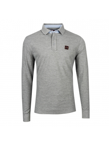 SLIM FIT MAJICA S POLO KRAGNOM