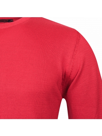 SLIM FIT PLAIN O NECK KNITWEAR